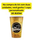 Kit 2 Cachaças DEBUENA Mel Limão Honey & Lemon 700 ml