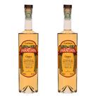 Kit 2 Cachaças Paratiana Ouro 700 ml Qualidade Descansada Premiada Paraty Destilada Presente Original Pinga