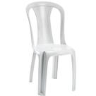 Kit 2 Cad Plast Bistro Mod Ametista Res 180kg Lar Plast branca 86x42cm FesDecorações - Lar Plásticos