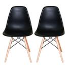 Kit 2 Cadeira Eames Preto Kit 2 Cadeira Eames Preto