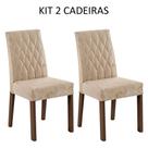 Kit 2 Cadeiras 4254 Rustic/Imperial Madesa Kit 2 Cadeiras 4254 Rustic/Imperial Madesa
