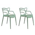 Kit 2 Cadeiras Alegra em Polipropileno para Mesa de Jantar, Cozinha, Varanda, Jardim e Escritório Kit 2 Cadeiras Alegra em Polipropileno para Mesa de Jantar, Cozinha, Varanda, Jardim e Escritório