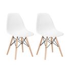 Kit 2 Cadeiras charles Eames eiffel branca
