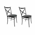 Kit 2 Cadeiras De Aço Ferro Resistente Para Cozinha Buffet Empilháveis Salão De Festa Kit 2 Cadeiras De Aço Ferro Resistente Para Cozinha Buffet Empilháveis Salão De Festa