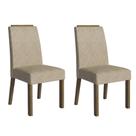 Kit 2 Cadeiras De Jantar 4255 Com Espaldar Rustic-imperial Madesa