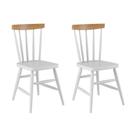 Kit 2 Cadeiras de Jantar Madeira Maciça/MDF Multimóveis CR50114