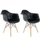 Kit 2 Cadeiras Eames Arm Dsw-M Empório Tifanny