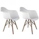 Kit 2 Cadeiras Eames ARM Dsw-m