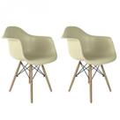 Kit 2 Cadeiras Eames ARM Dsw-m