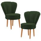 Kit 2 Cadeiras Estofada para Sala de Espera Decor Moderna