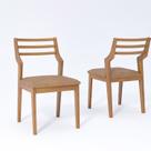 Kit 2 Cadeiras Madeira Maciça Damasco para Sala de Jantar