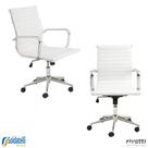 Kit 2 Cadeiras Office Sevilha PU Baixa Várias Cores - Rivatti