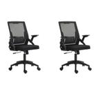 Kit 2 Cadeiras para Escritório Diretor com Relax Office V3001