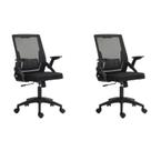 Kit 2 Cadeiras para Escritório Diretor com Relax Office V3001