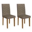 Kit 2 Cadeiras para Sala de Jantar Mônaco
