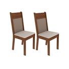 Kit 2 Cadeiras Rustic e Pérola Madesa 4280