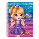 Kit 2 Cadernos Escolar Universitário Espiral 200 Folha Debby Kit 2 Cadernos Escolar Universitário Espiral 200 Folha Debby