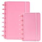 Kit 2 Cadernos Femininos Papelaria Fofa Inteligente De Disco