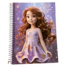 Kit 2 Cadernos Tales Of Magic Princesas C/ADESIVOS 1Matéria 96Folhas ESTAMPA:RUIVA Kit 2 Cadernos Tales Of Magic Princesas C/ADESIVOS 1Matéria 96Folhas ESTAMPA:RUIVA