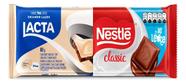 Kit 2 Caixa Chocolate Classic E Diamante Duo Lacta 80g 17 Un