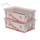 Kit 2 Caixa De Sapato Transparente Para Organizar - Média