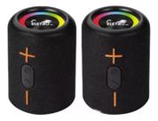 Kit 2 Caixa De Som 32w Tws Resistente Agua 2 Em 1