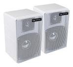 Kit 2 Caixa De Som Ambiente Acustica Pw500 4 Pol. 40w Skypix