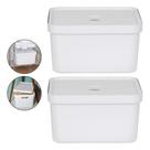Kit 2 Caixa Grande 32l Ou Cube Organizadora Empilhável Branco Kit 2 Caixa Grande 32l Ou Cube Organizadora Empilhável Branco