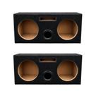 Kit 2 Caixas 2x6 Polegadas Dutada Porta Malas APSounds Kit 2 Caixas 2x6 Polegadas Dutada Porta Malas APSounds