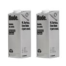 Kit 2 caixas bebida de aveia orgânica barista nude 1l cremosa e ideal para cafés