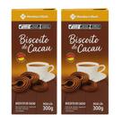 Kit 2 caixas biscoito de chocolate alemão members mark 300g sabor intenso e textura crocante