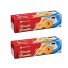 Kit 2 Caixas Biscoito Gourmet Baunilha Members Mark 400g Sabor Alemão Irresistível
