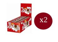 Kit 2 Caixas Chocolate Baton Ao Leite C/ 60 Unidades Garoto