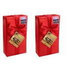 Kit 2 caixas chocolates jacques pralines red 250g pralines belgas sofisticados perfeitos para presentear