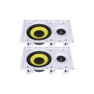 Kit 2 Caixas de Embutir JBL Ci6R Plus Retangulares