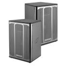 Kit 2 Caixas De Som Ativa E Passiva 12 Polegadas 200W 128dB Oneal KP1400 Para Igreja Bar Evento