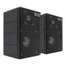 Kit 2 Caixas De Som Passivas 4 Polegadas 40w Preta Para Som Ambiente