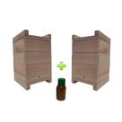 Kit 2 Caixas Inpa Abelhas Sem Ferrão 18X18 + Atrativo 50 Ml