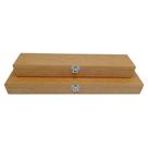 Kit 2 Caixas Multiuso Com Fecho Mdf Cru Facas Agulhas Crochê