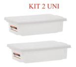 KIT 2 Caixas Plásticas Organizadoras Com Tampa 5 Litros 537 KIT 2 Caixas Plásticas Organizadoras Com Tampa 5 Litros 537