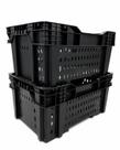 Kit 2 Caixas Plásticas Prátika Empilhável Alta Resistência 49L Kit 2 Caixas Plásticas Prátika Empilhável Alta Resistência 49L