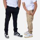 Kit 2 Calça Cargo Jogger Masculina Cargo Com 5 Bolsos