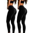 Kit 2 Calça Legging Feminina Térmica Flanelada Cintura Alta Sem Transparência Inverno Premium Casual Kit 2 Calça Legging Feminina Térmica Flanelada Cintura Alta Sem Transparência Inverno Premium Casual