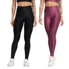 KIT 2 Calça Legging Fitness Esmeralda Bella Fiore Roupa Para Academia Treino Feminina Musculação Tamanho:MCor:Preto+Rox KIT 2 Calça Legging Fitness Esmeralda Bella Fiore Roupa Para Academia Treino Feminina Musculação Tamanho:MCor:Preto+Rox
