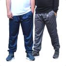 KIT 2 Calça Masculina Jogger Plus Size Tecido Helanca Flanelada KIT 2 Calça Masculina Jogger Plus Size Tecido Helanca Flanelada