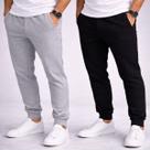 Kit 2 Calça Moletom Punho Masculina Jogger Kit 2 Calça Moletom Punho Masculina Jogger