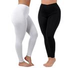Kit 2 Calça Segunda Pele Anágua Anti Atrito Usar Por Baixo Evita Transparência Modeladora Conforto