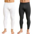 Kit 2 Calça Segunda Pele Masculina Esportiva Térmica UV Treino Corrida Ciclismo Alta Compressão