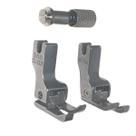 Kit 2 Calcador Pesponto Compensado 1mm 1/32E Direito e Esquerdo Com Engate Rápido