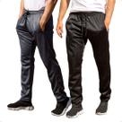 KIT 2 Calças Esporte Masculina Skinny Treino Academia Tecido Helanca 375 KIT 2 Calças Esporte Masculina Skinny Treino Academia Tecido Helanca 375